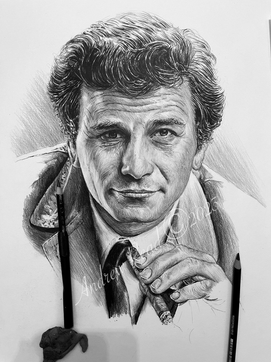 Progress on Peter Falk 'Columbo'
Pencil drawing 17 x 13
#columbo #peterfalk #tvdetectives #seventies #tvseries
#drawinginprogress #drawing #pencildrawing #pencilart