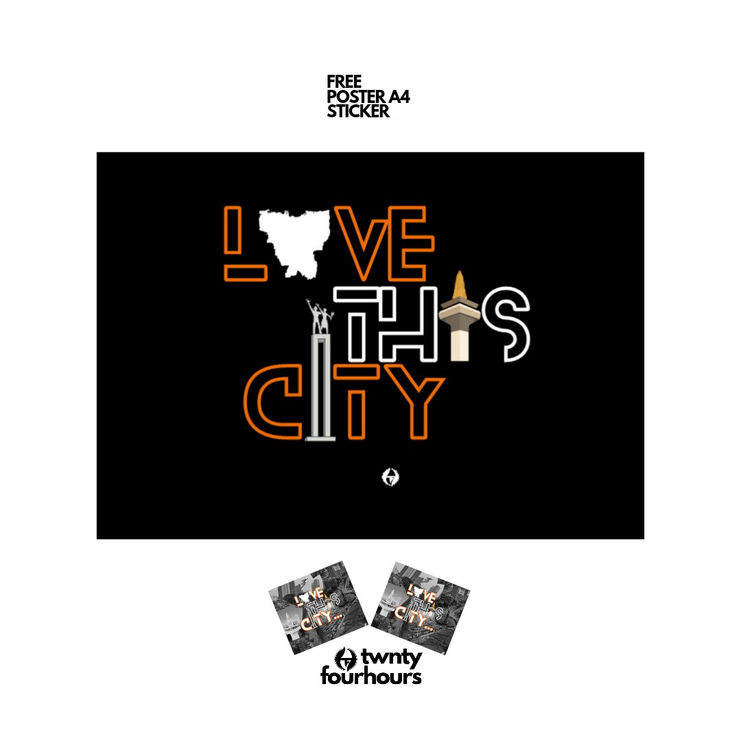 OPEN PRE-ORDER T-SHIRT LOVE THIS CITY

Detail Produk :
- COTTON COMBED 30S
- SABLON PLASTISOL INK
- WARNA HITAM &amp; PUTIH
- HARGA : 120.000 (BELUM TERMASUK ONGKIR)
- FREE STICKER 

* FOR ORDER WA 0813-7553-9432
* DM Instagram @twntyfourhours__