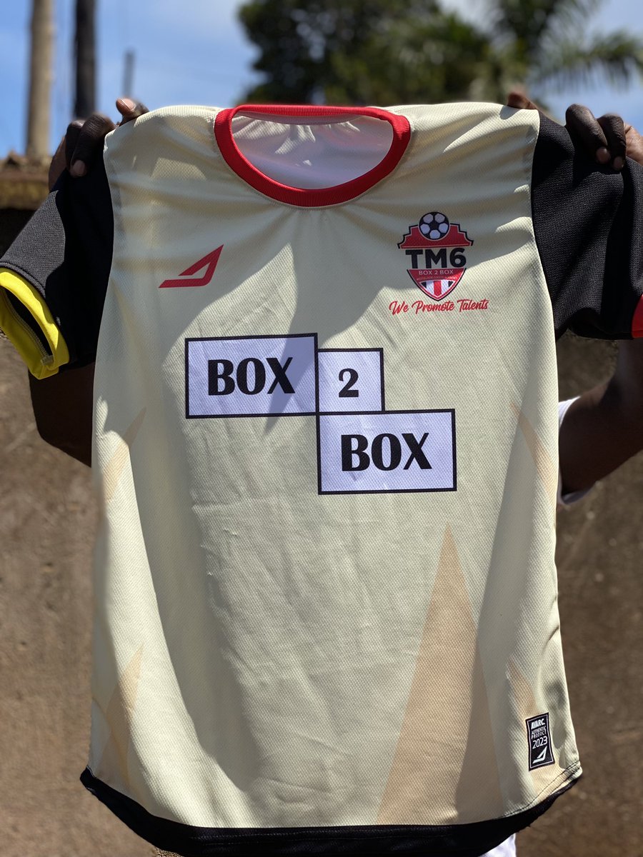 The new kits for the @UgandaCranes legendary midfielder @TonnyMawejje’s academy; TM6  Box 2 Box Midfielder’s Soccer Academy 🇺🇬