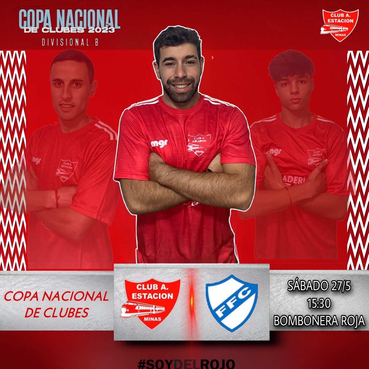 5ta Fecha🔴

Copa Nacional de Clubes 

Sábado 27/5
15:30hs
Vs Ferrocarrilero
Bombonera Roja

#soydelrojo🔴