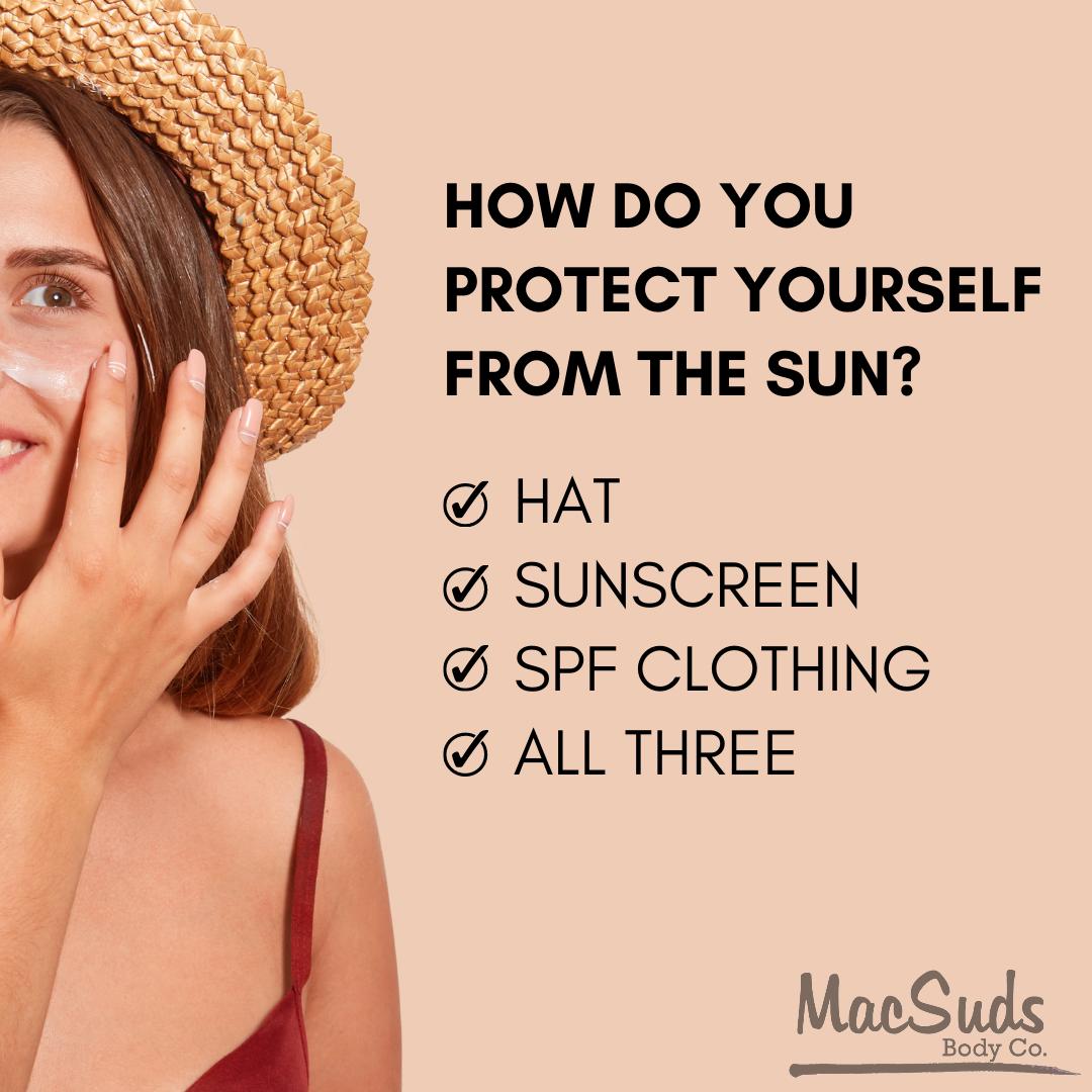 Summer is here! Don't forget to protect your skin from the sun's harmful rays. What's your go-to sun protection routine? #sunprotection #summerfun #skincare