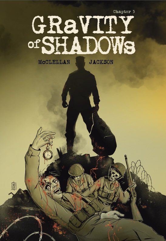 dpjcomics's tweet photo. Ready for pre-order on Comixology today! Excited to share this #comic as the new #comicartist on Gravity of Shadows. Share! #war #WW2 #army #comicbooks #comics #warstories #comicbookcover  #comicforsale #comic4sale #ComicArt #rememberthefallen #MemorialDay #coverart #ComicCon https://t.co/6YIJzb70jw