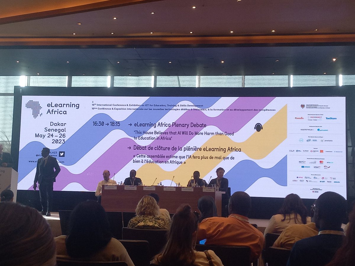 Let the games begin...
"This house believes that AI will do more harm than good to education in Africa"