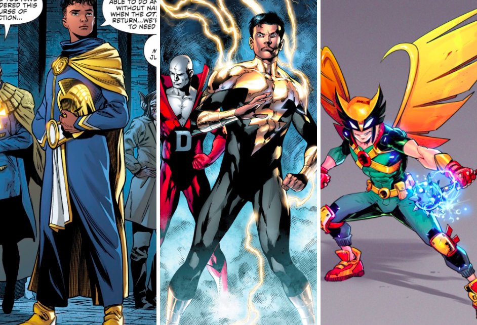 Okay, but imagine: The Doctor Fate, Black Adam & Hawkman of this generation.