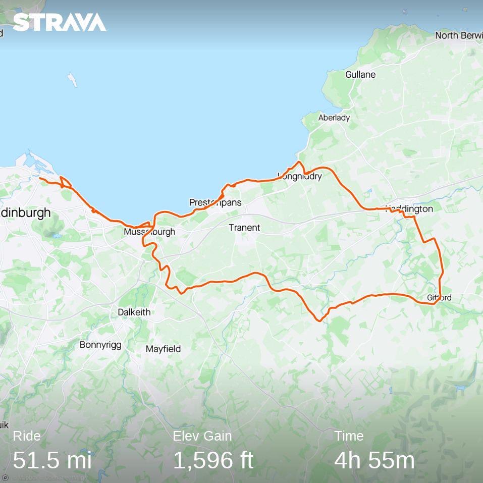 rebs_curtismoss's tweet image. 50+ miles simply would not have been possible this time last year. 

If you’re struggling with #PostConcussionSyndrome, it might feel like there’s no end in sight; like you’ll never get better. I hope this tweet gives you hope that things can improve 🥺❤️