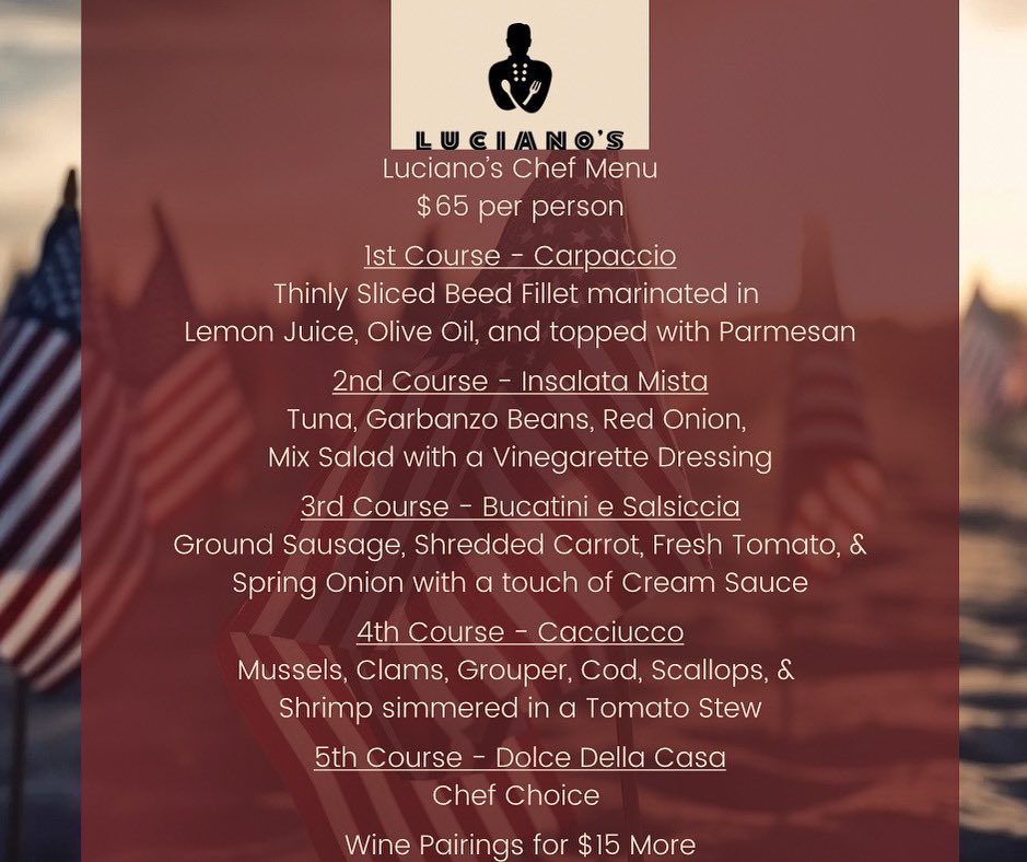 Rooftop is Open!  A few spots still available.  Call 316-777-0045 to make your reservations for inside or out.  We’ll be closed on Sunday but here today and tomorrow.