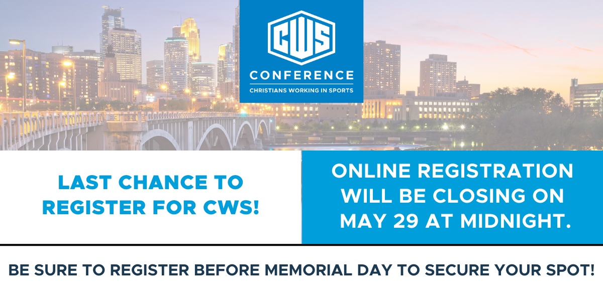 uncommonsg's tweet image. ❗ONLY A FEW DAYS LEFT to register online for the CWS Conference! If you haven't signed up already, there's still time!  We hope to see you there!

Visit cws.uncommonsg.org to register today!

#beuncommon #CWS23 #registration #conference #sports #sportbiz
