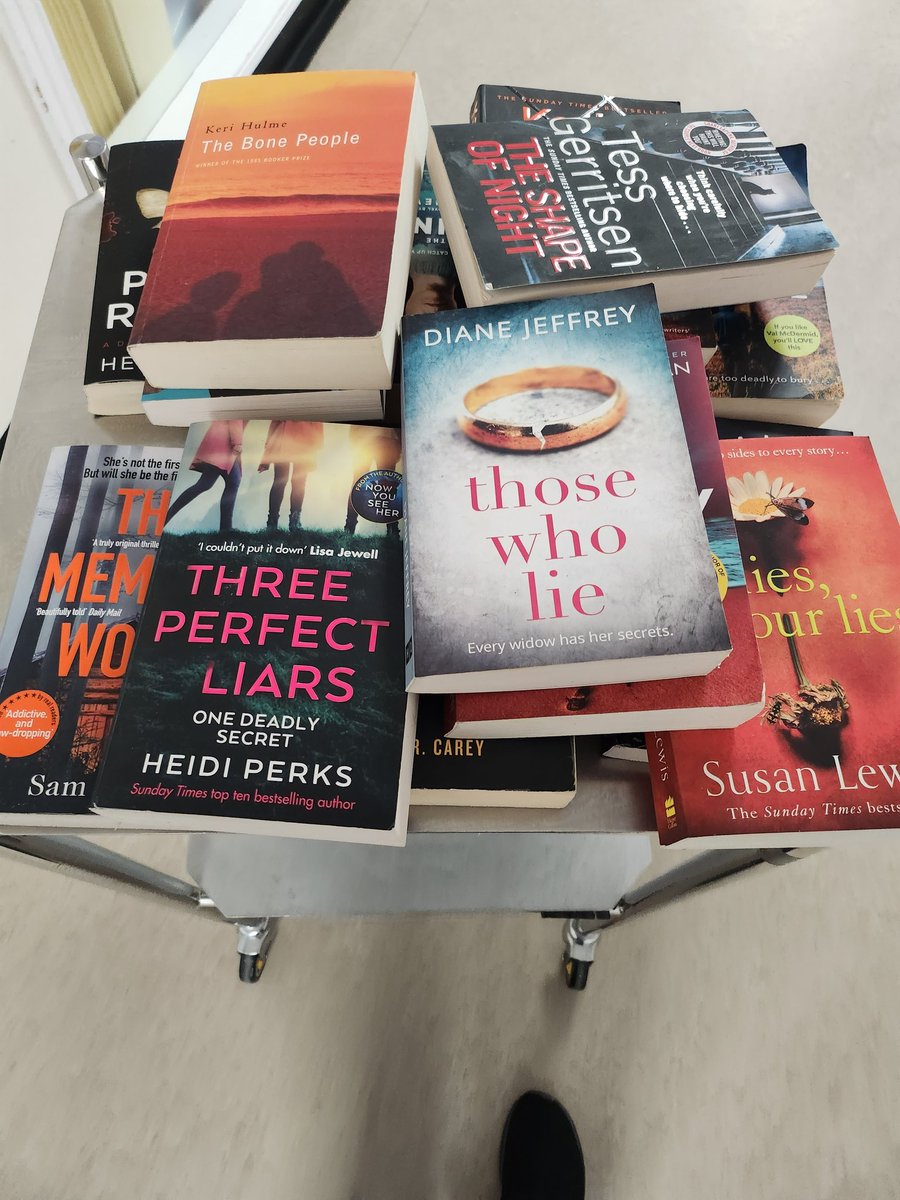 Book trolley today went down well 😍