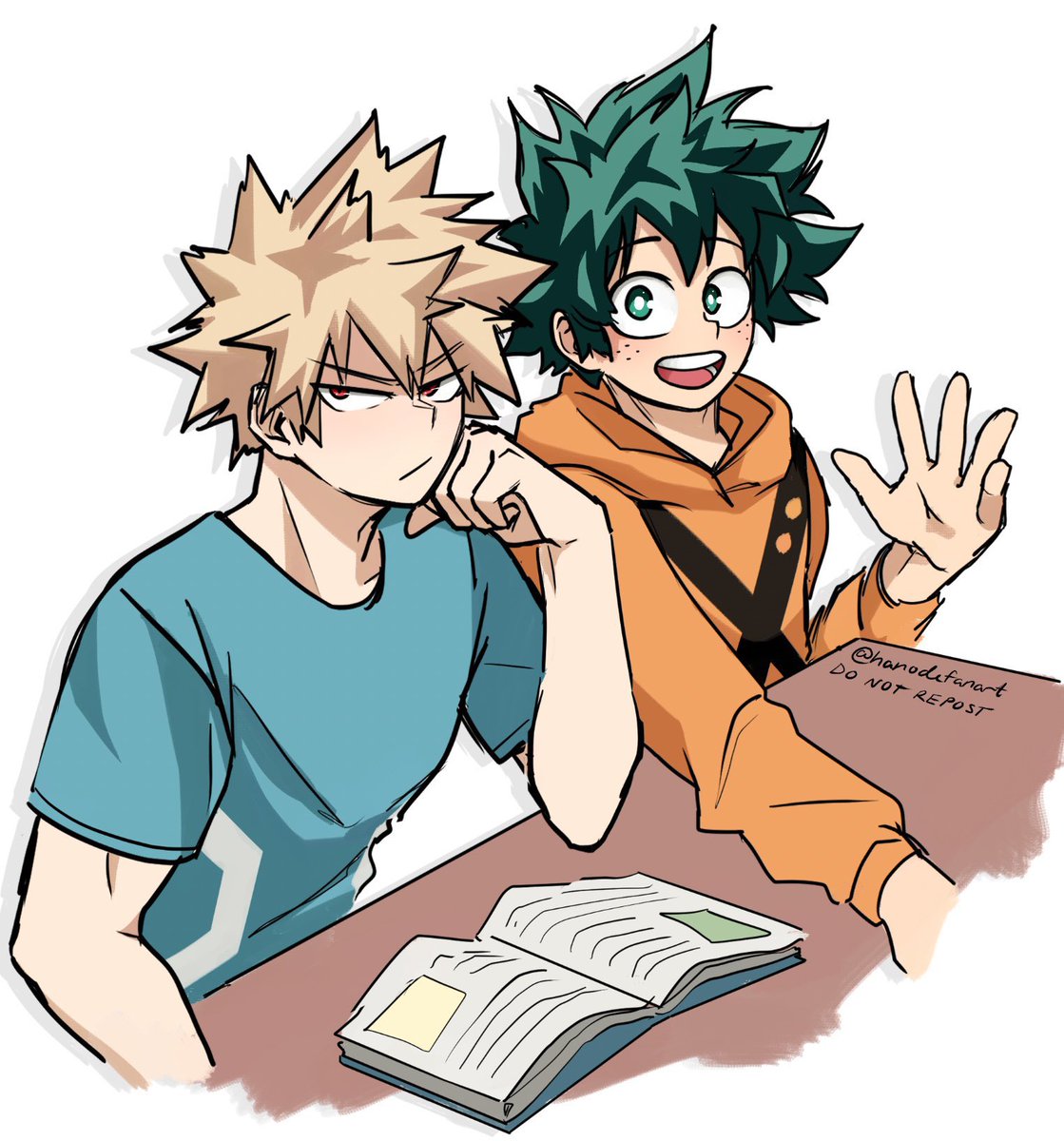 hanode_art's tweet photo. Comments/Rts appreciated to help boost my new account !!

Here’s an old bkdk sketch from last year ^^ 🧡💚 https://t.co/buyOiKuw3j