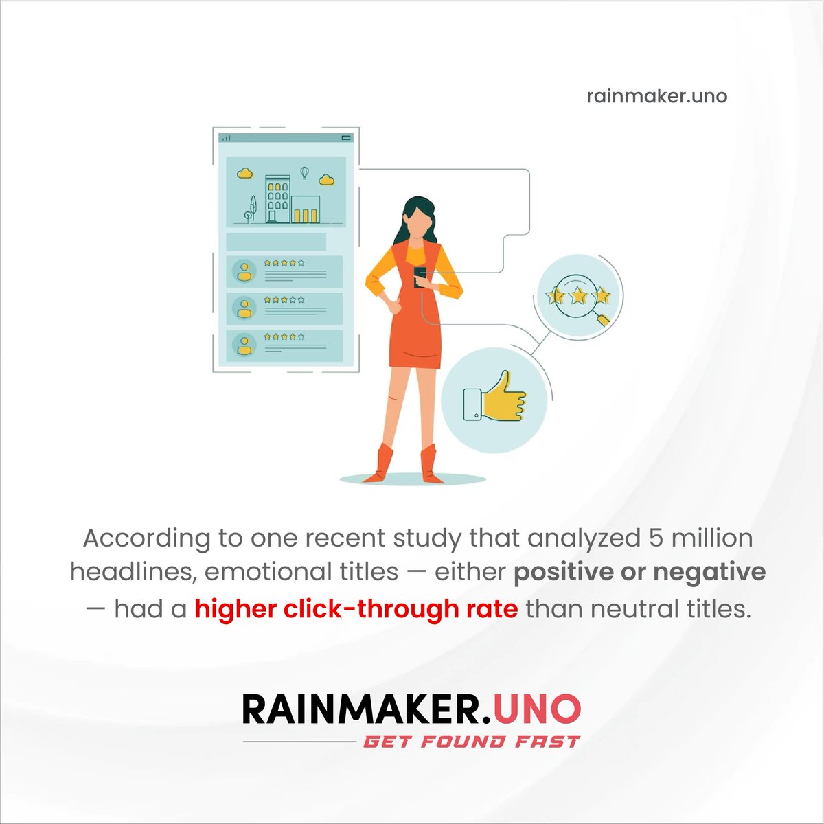 Rainmaker_uno_'s tweet image. Increase engagement with emotional headlines! Capture attention and drive more clicks with compelling, emotion-evoking titles. Contact us today to craft powerful headlines that resonate with your audience! #HeadlineOptimization #EmotionalTitles #ClickThroughRate