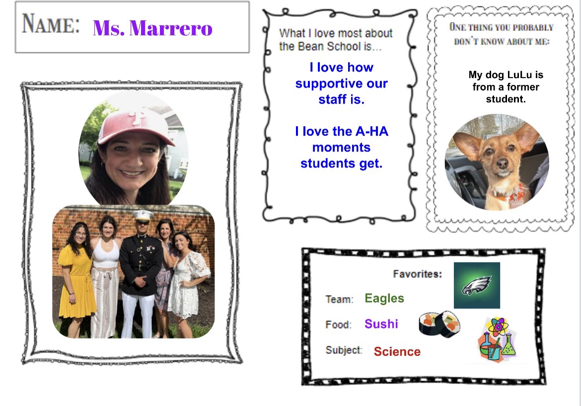📣Staff Shoutout📣 Today’s shoutout is one of our superb third grade teachers, Ms. Marrero!