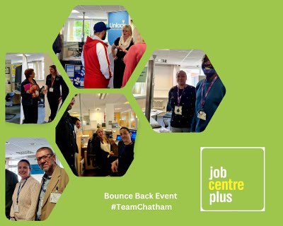 #TeamChatham has held an event, in partnership with <a href="/medway_council/">Medway Council</a> for customers with a #LivedExperience of the Criminal Justice System. 85 attended and spoke with local employers and providers about employment opportunities and how they can #BounceBack into society.<a href="/LynFinch12/">Lyn Finch</a>