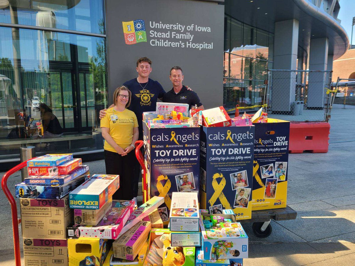 W.A.R. on Wheels ride to fight pediatric cancer tweet media