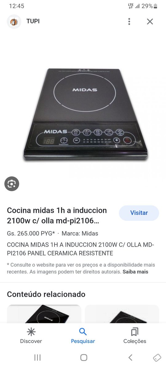 VENDO TODO, ME VOY A LA MIERDA.
✨️VENDO✨️
Placa a inducción Midas, usada. Funciona súper bien, ningún detalle. Vendo por mudanza.
PRECIO: 150.000 gs.

En la otra imagen, precio de referencia
Me ayudan con un RT, porfi 😁