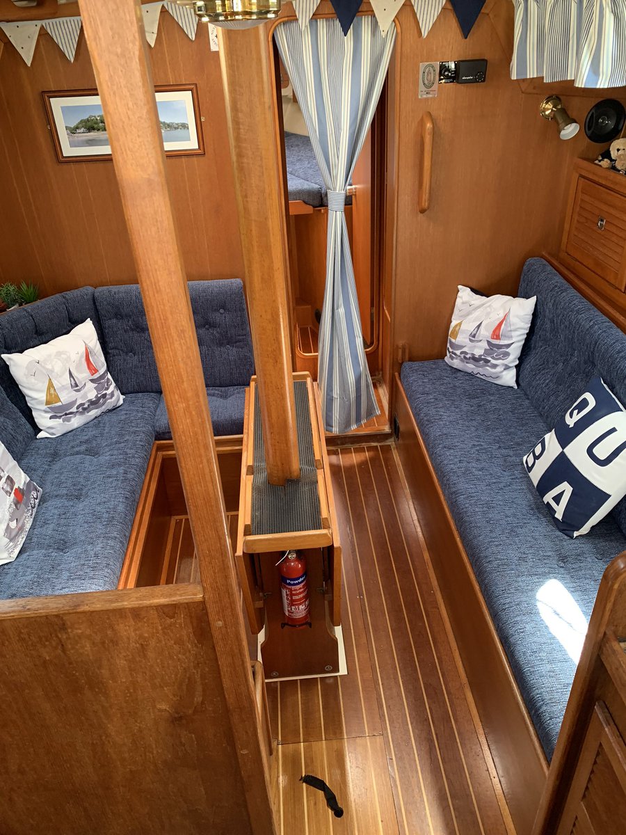 At long last I think we are ready for sea!😀