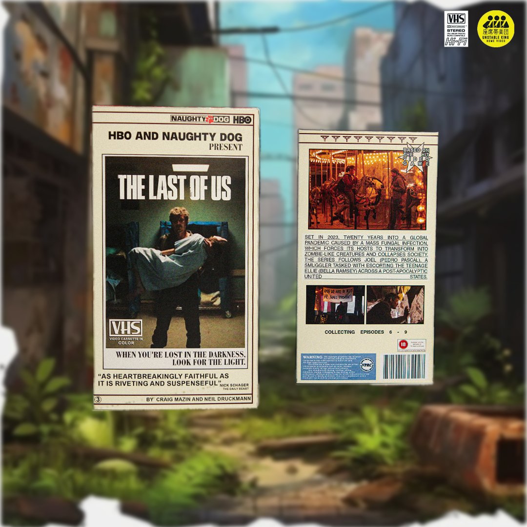 unstable_king's tweet photo. Some pics of it too!

#TheLastOfUs #TheLastOfUsHBO #tlou #vhs #vcr https://t.co/VG5BRFUT0y