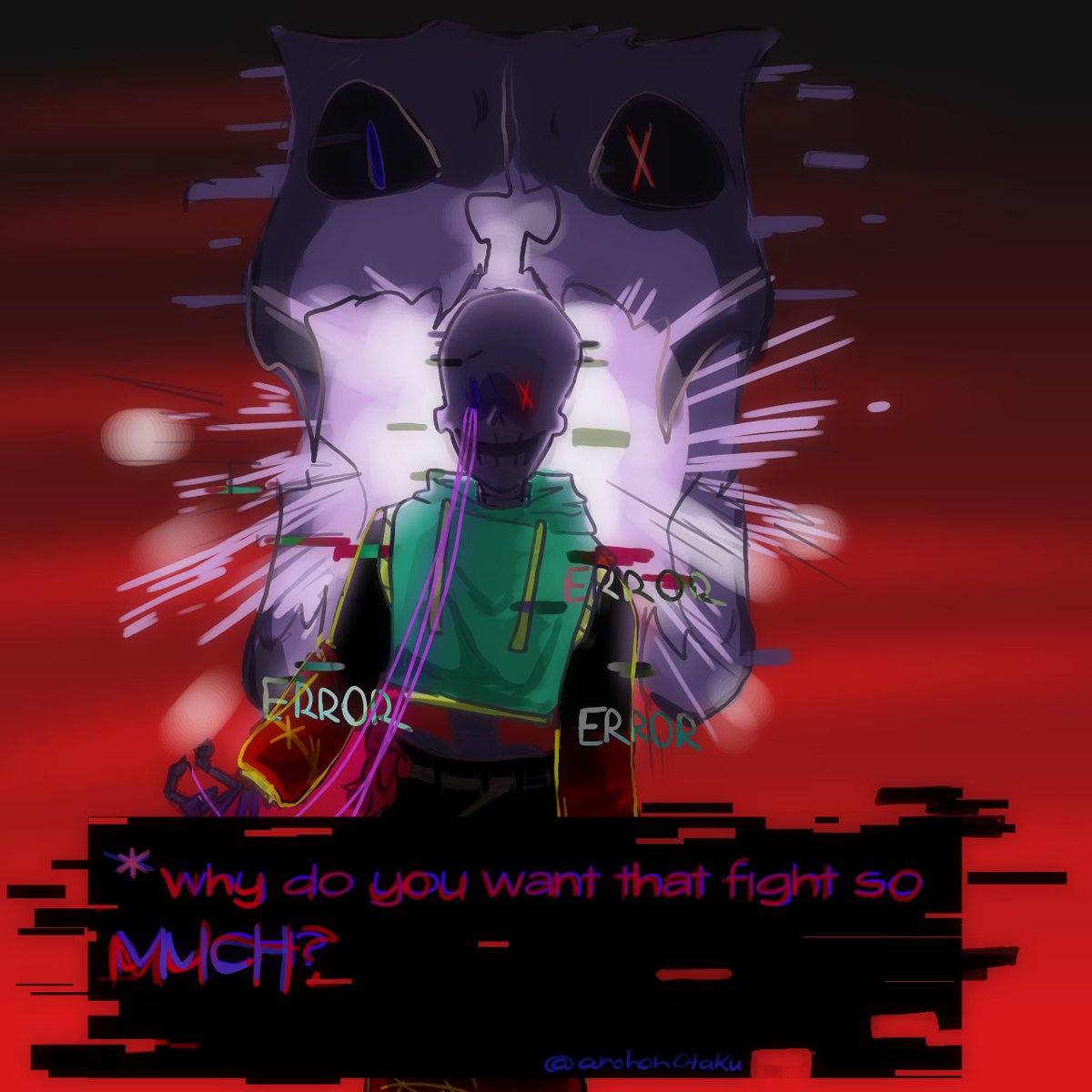 ramen_archon's tweet photo. Forced approach
#swappapyrus #errorpapyrus #undertaleoc https://t.co/OCbCtKK1O1