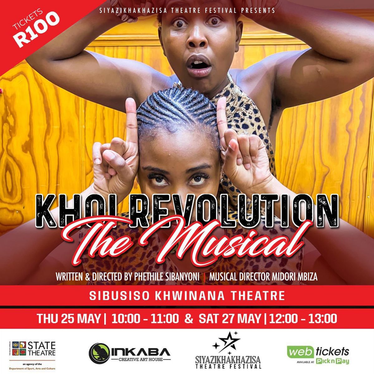 KhoiRevolution's tweet photo. Tomorrow is our big performance day , do not miss it. We will be performing at the state theatre.#Khoirevolution
#Naledi #fridaymorning https://t.co/fjmY9DN0sp