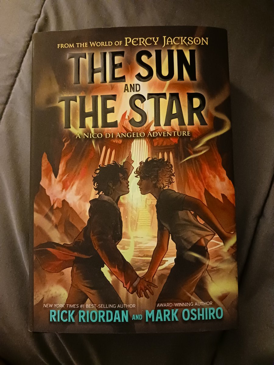 MY BOOK FINALLY ARRIVED!!!!

#thesunandthestar #rickriordan #markoshiro