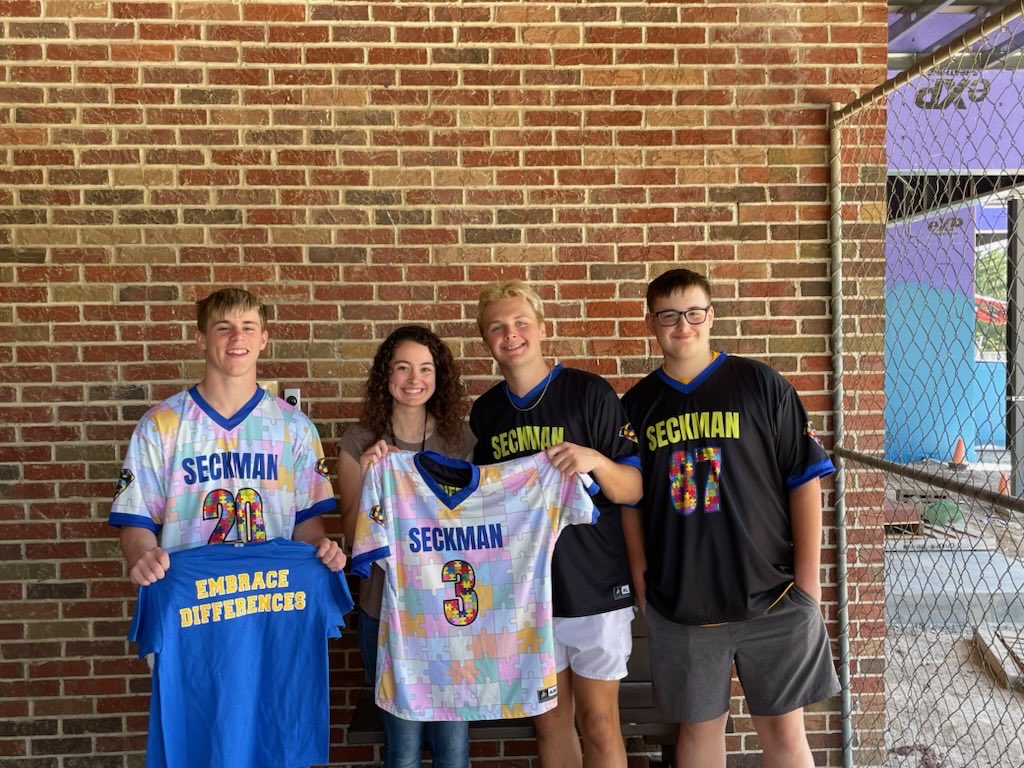 AESBulls's tweet photo. Thank you Seckman Lacrosse ⁦@SeckmanJagLax for your donation to our Autism Classroom! https://t.co/GREmNVLHIk
