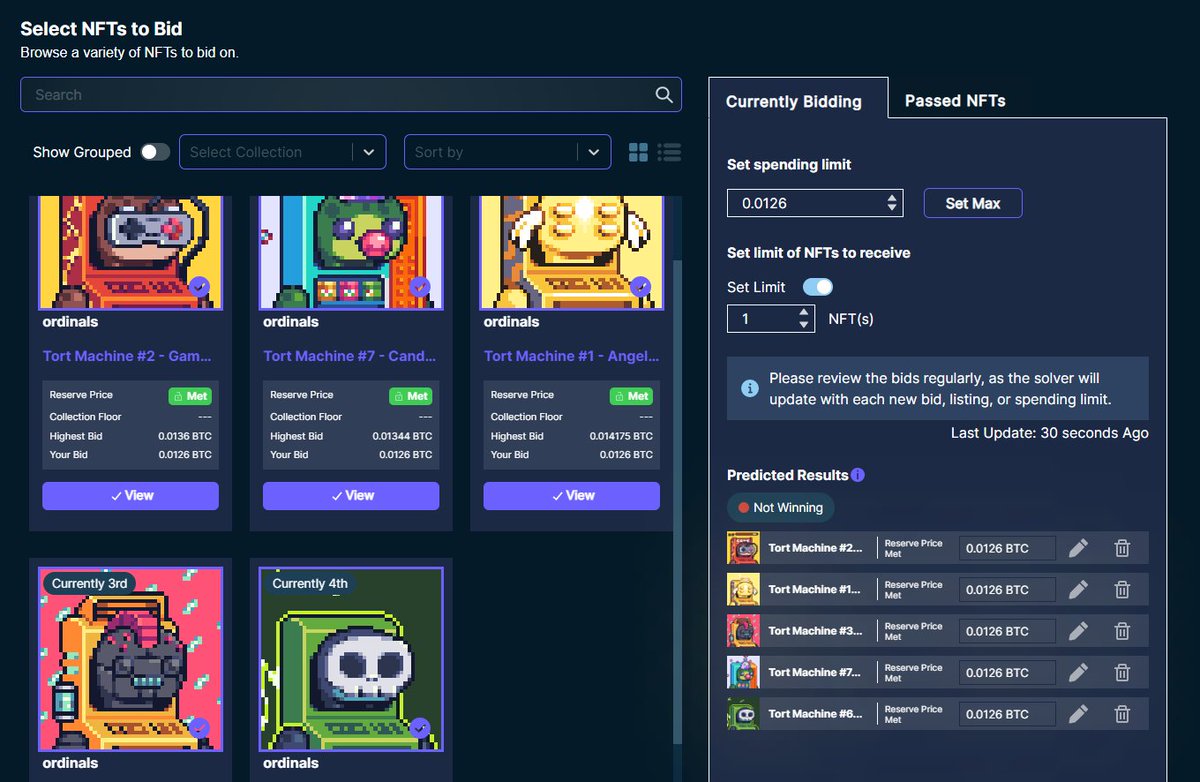 Absolutely surreal to be bidding with #Bitcoin in these @NeoSwap_ai Ordinal smart auctions: