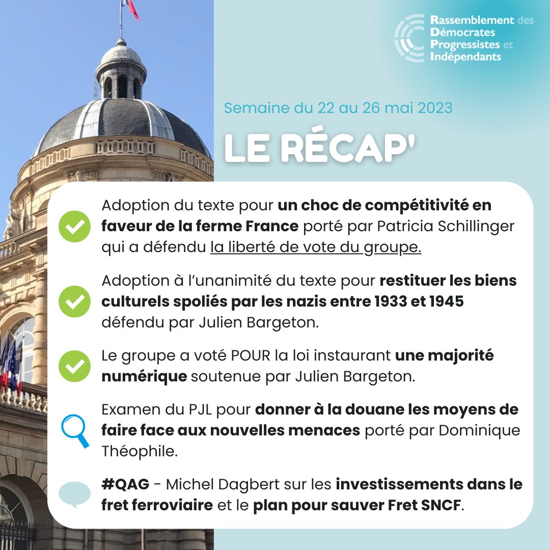 senateursRDPI's tweet photo. #LeRecapRDPI 👀👇 https://t.co/1d6joy5g9e