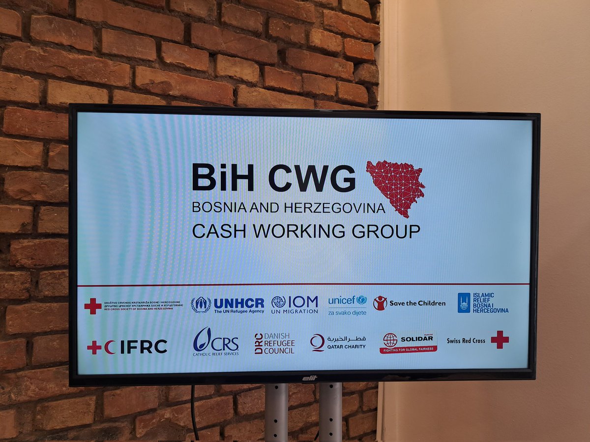 HMagrdzija's tweet photo. @RedCrossBH hosted 2nd meeting of  🇧🇦 #CashWorkingGroup (BiH CWG). 

Thanks to the BiH CWG members @UNHCRBiH, @IOMBiH, @UNICEFBiH, @scnwb, @IRWorldwide, @CatholicRelief, @qcharity, @solidarsuisse, @drcbih, and #RedCrossBiH with partners @RotesKreuz_CH and @IFRC_Europe CSEE. https://t.co/bEM3ZTKAub