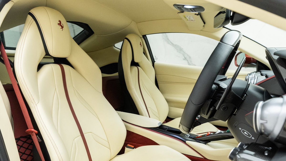 RomansCars's tweet photo. We’re starting to feel the summer heat with this Rosso Fuoco Ferrari 812 Superfast.☀️ 

The super hot spec features a list of options worth over £84K that will keep you reading well into the bank holiday weekend. 📖🔥

—————————————————

Full Details:

https://t.co/qOty3HOZop https://t.co/r5bFdIvn4L