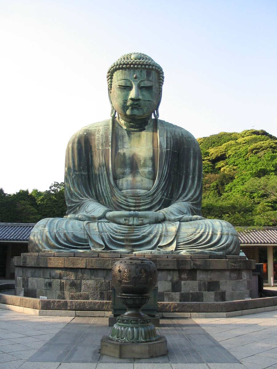 TODAY IN ART: Buddha Day  

'Buddha Daibutsu' (13th Century)
Bronze, Kamakura Japan 
#BuddhaDay #todayinart #ArtHistory #AsianArt #Art #fineart #Buddha #Bronze #kamakura #Japan #sculpture #Kotokuin