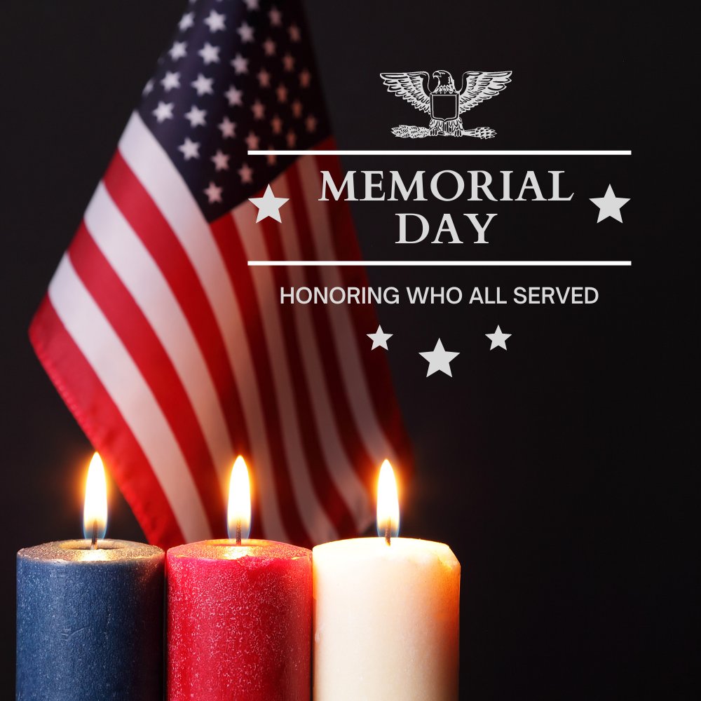 "The legacy of brave men and women who have fought and died for their country is the freedom we enjoy as Americans." – Lucian Adams
We are humbled and honored by those who have served our country this Memorial Day Weekend and everyday.