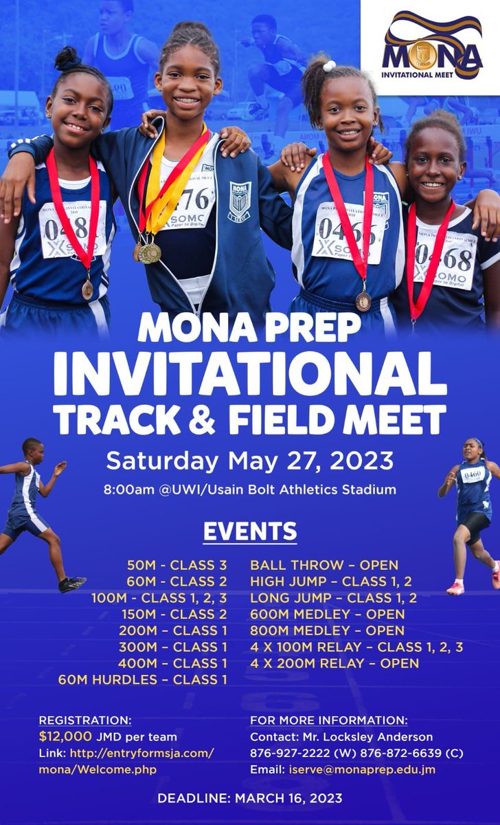 🏃‍♀️🏃‍♂️ Soaring to new heights! Join us at the thrilling Track Meet as talented young athletes dash, leap, and break records. Don't miss out on this exhilarating event! 🥇🌟

 #PrepSchoolTrackMeet #ChasingRecords #YoungAthletes