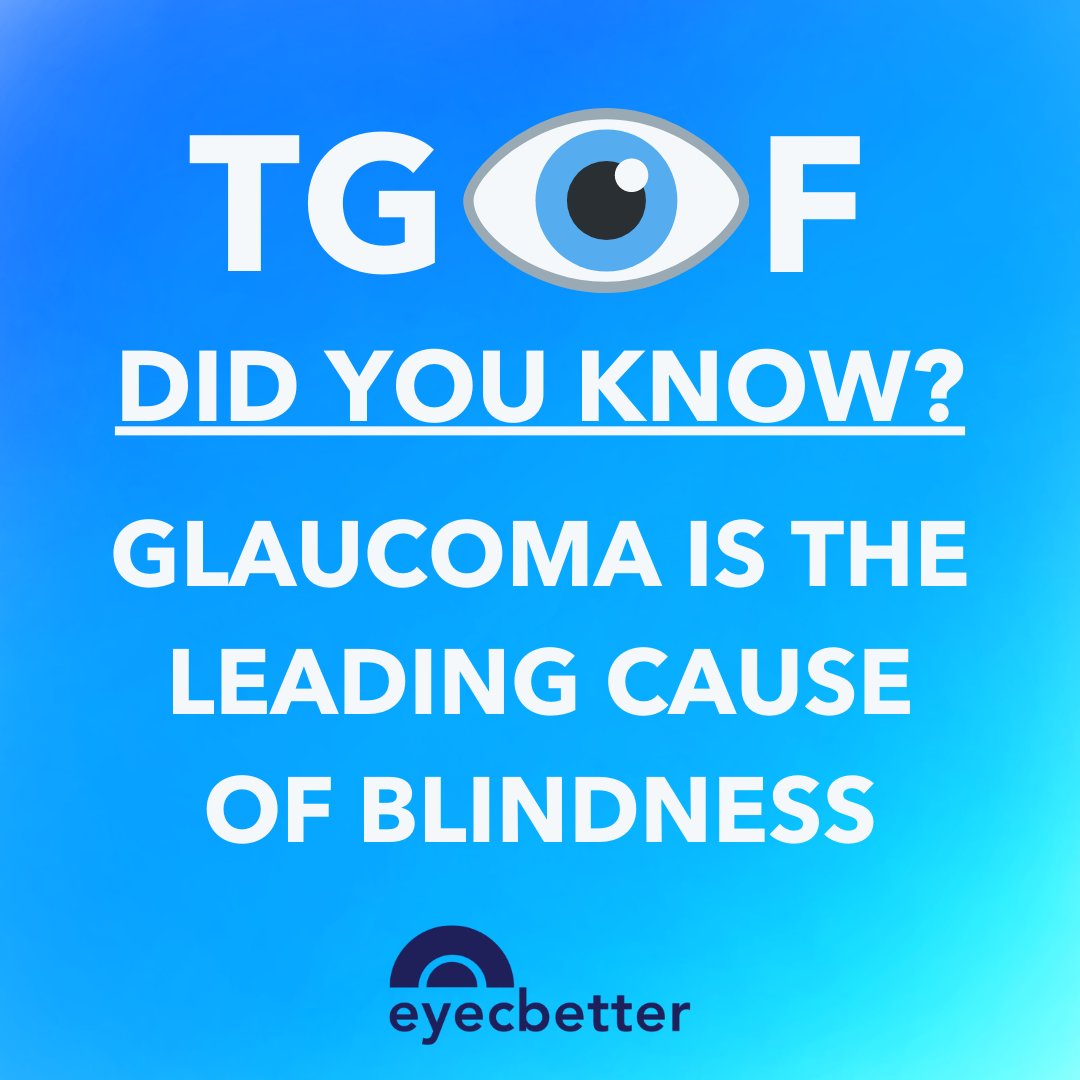 Fun fact Friday! Be sure to get your eyes checked every year! 👁️👁️

#SavingSight #TreatYourEyes #BookAnEyeTest #Optometrist #Optometrists #GlaucomaAwareness #GlaucomaTreatments #CongenitalGlaucoma #GlaucomaSurgery #EyeHealth #Opthalmology #Ophthalmologist #GlaucomaResearch