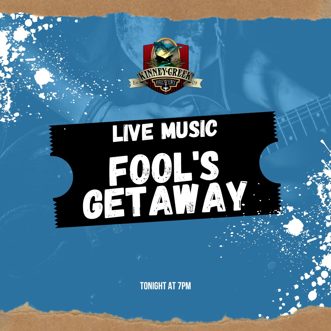 Kick off your Memorial Day Weekend with live music from Fool's Getaway starting at 7pm tonight!

Cold beer, fun games and live music - welcome to your Friday.

#memorialday #weekend #fridayvibes #music #livemusic #brewery #mnbrewery