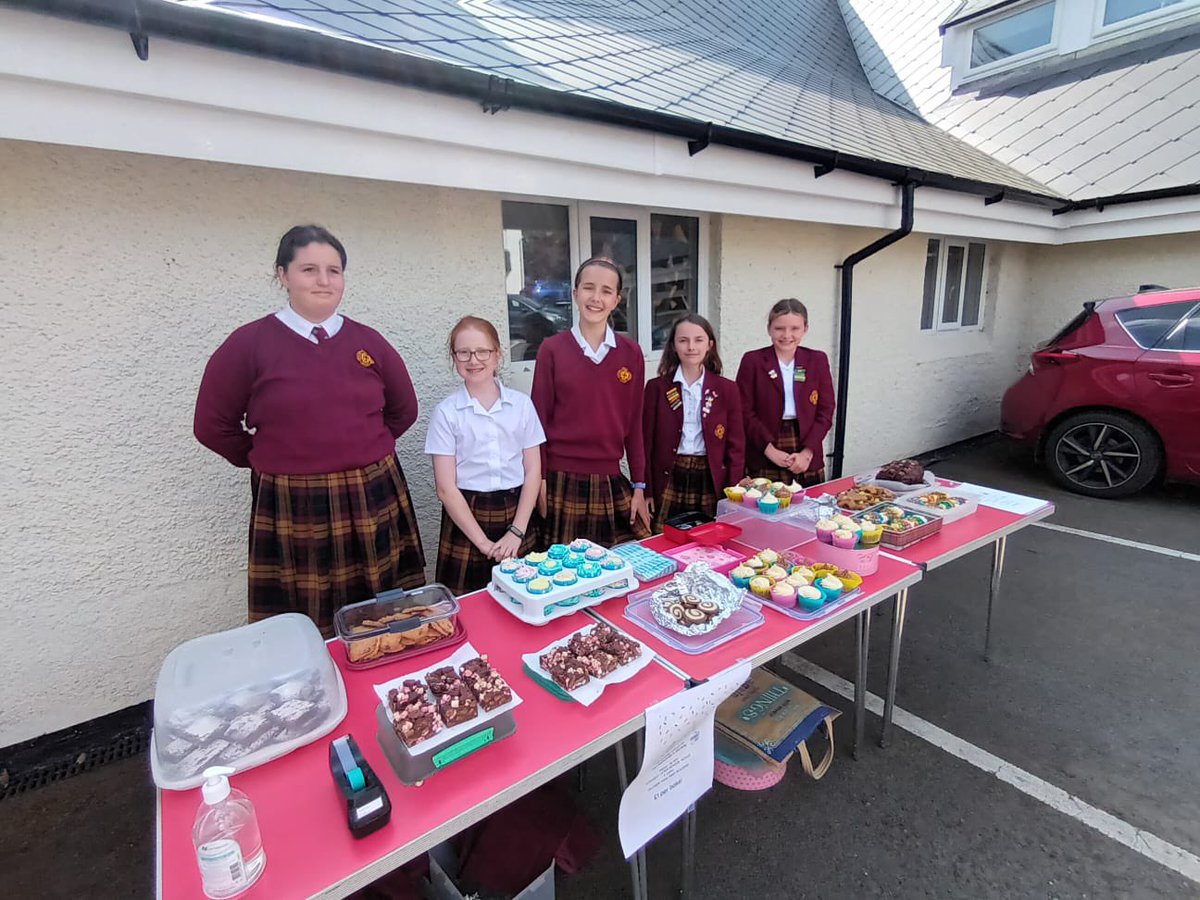 Prep 6 girls raised over £260 the Alzheimer's Society with a bake sale. #TPDC #itstartshere #Alzheimers