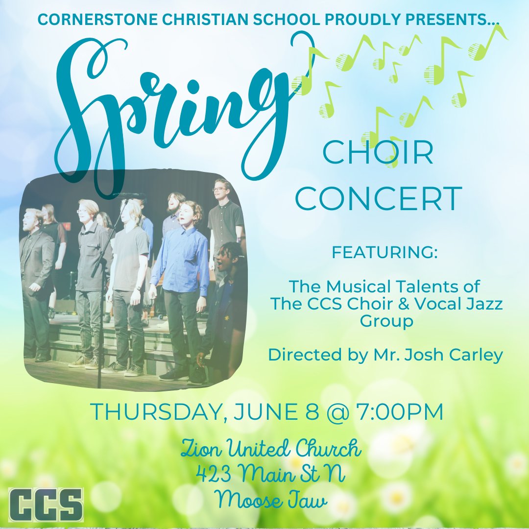 Cornerstone Christian School holding concert at Zion United on June 8 #citymj dlvr.it/SpgqlL