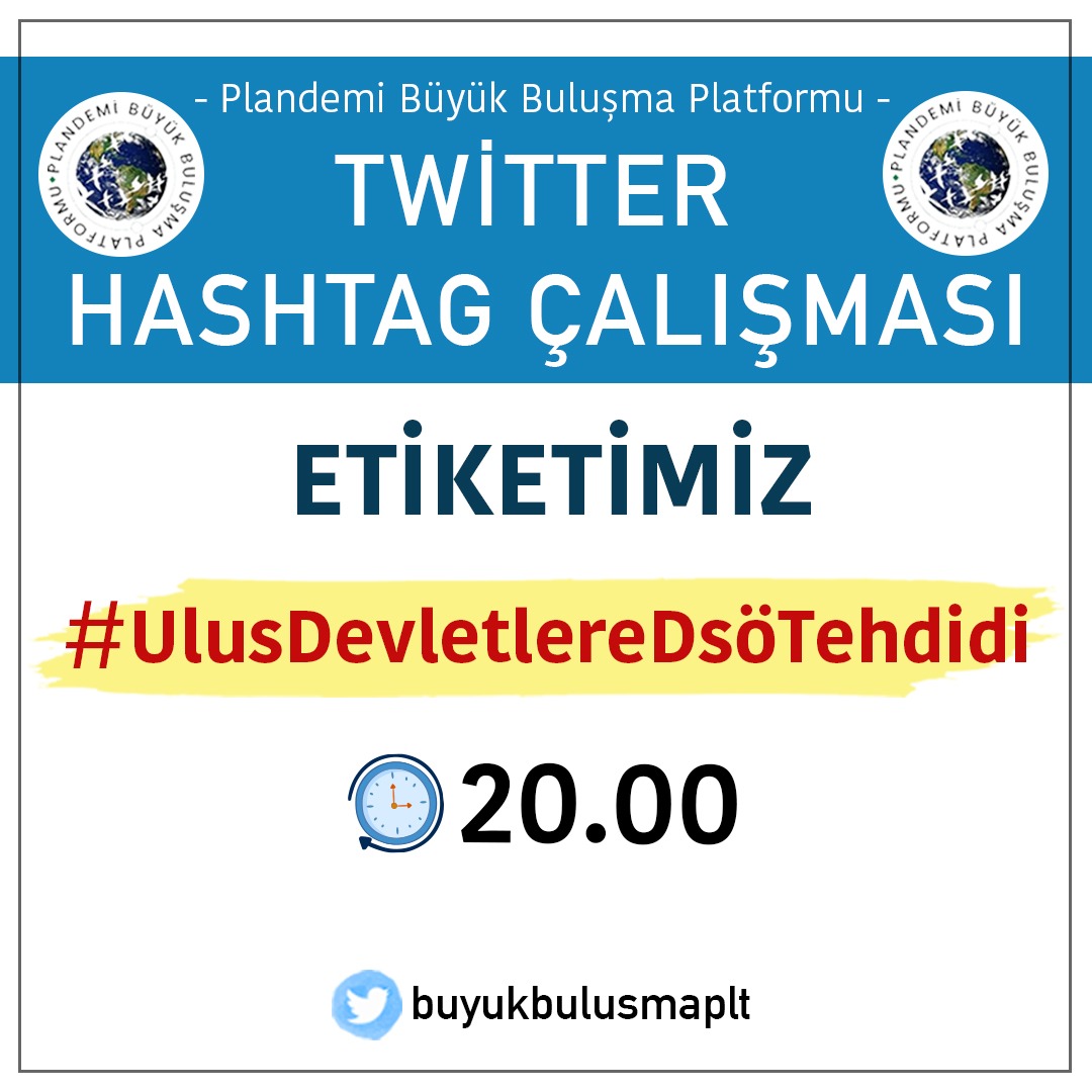 Siyasetin dışında hiç bir gündemin olmadığı ülkemizde arka planda yeni tuzaklar kuruluyor. Bu kez İklim üzerinden pandemi hazırlığı var. Türkiye'nin de temsilci olarak katıldığı DÜNYA SAĞLIK ÖRGÜTÜ ulus devletleri kıskaca alacak. Etiketimize yüklenelim👇 #UlusDevletlereDsöTehdidi