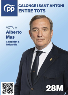 PPCalongeStA's tweet photo. VOTA ALBERTO MAS @albertomasvila 
VOTA PP https://t.co/DRlhHMy2vi