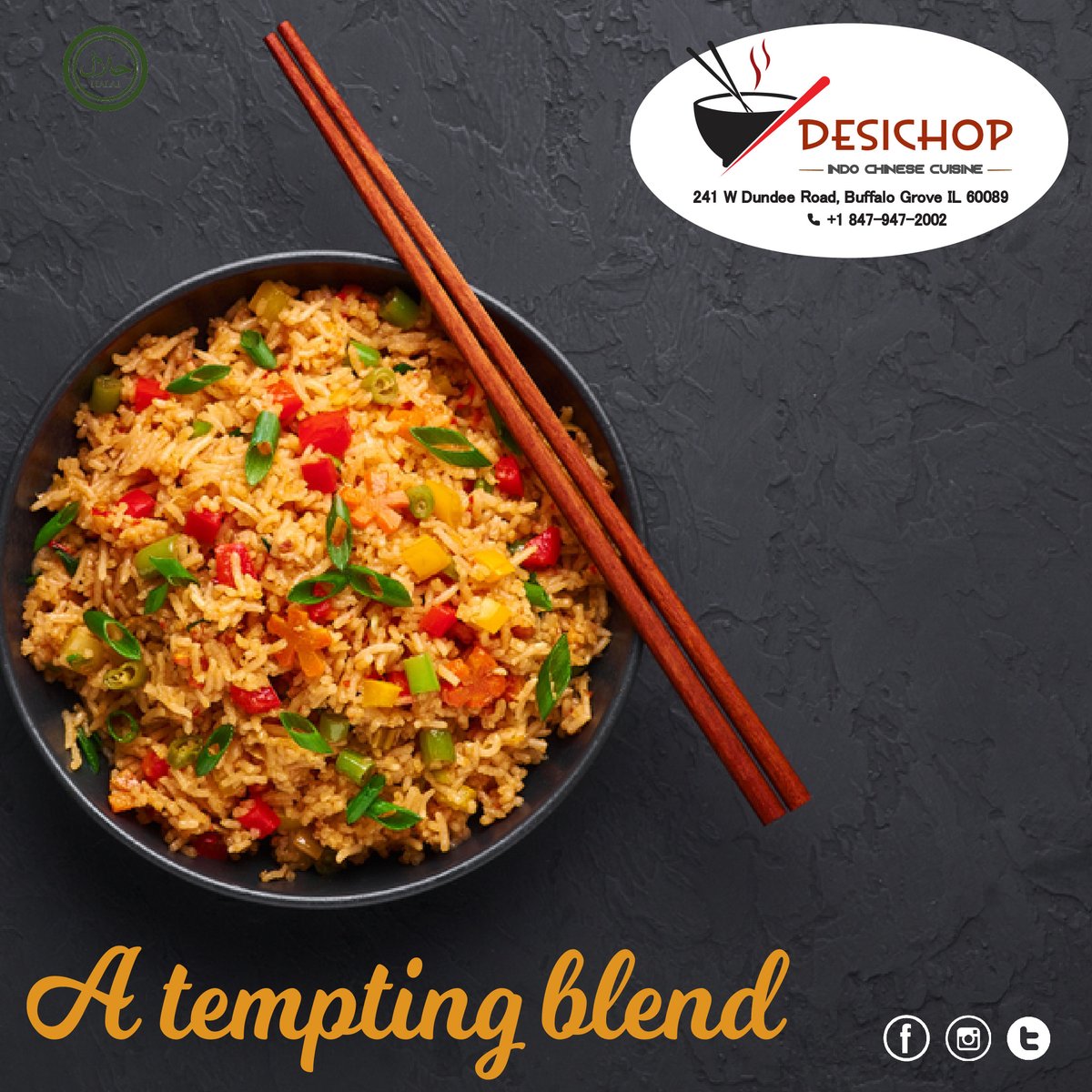 'Satisfyingly savory veg fried rice to please your taste buds.'
#VegFriedRiceDelight
#FlavorfulVegRice
#HealthyEating
#PlantBasedDeliciousness
#VeggiePower
#RiceLovers
#VeganFoodie
#WholesomeMeals
#ColorfulCuisine
#TastyVegetarian
#GardenToTable
#MeatlessMonday
#AsianInspired