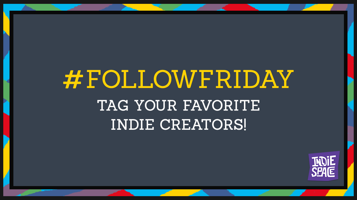 Tag your favorite #indie creators for #followfriday! 

#featurefriday #funfriday #fridayfun #fridayfunday #indiemusic #indiemusician #indiebooks #indieauthors #indiepublishing #indiefilmmaking #indiefilmmaker #indiefilmmakers #indiefilm #indiedev #indiegames