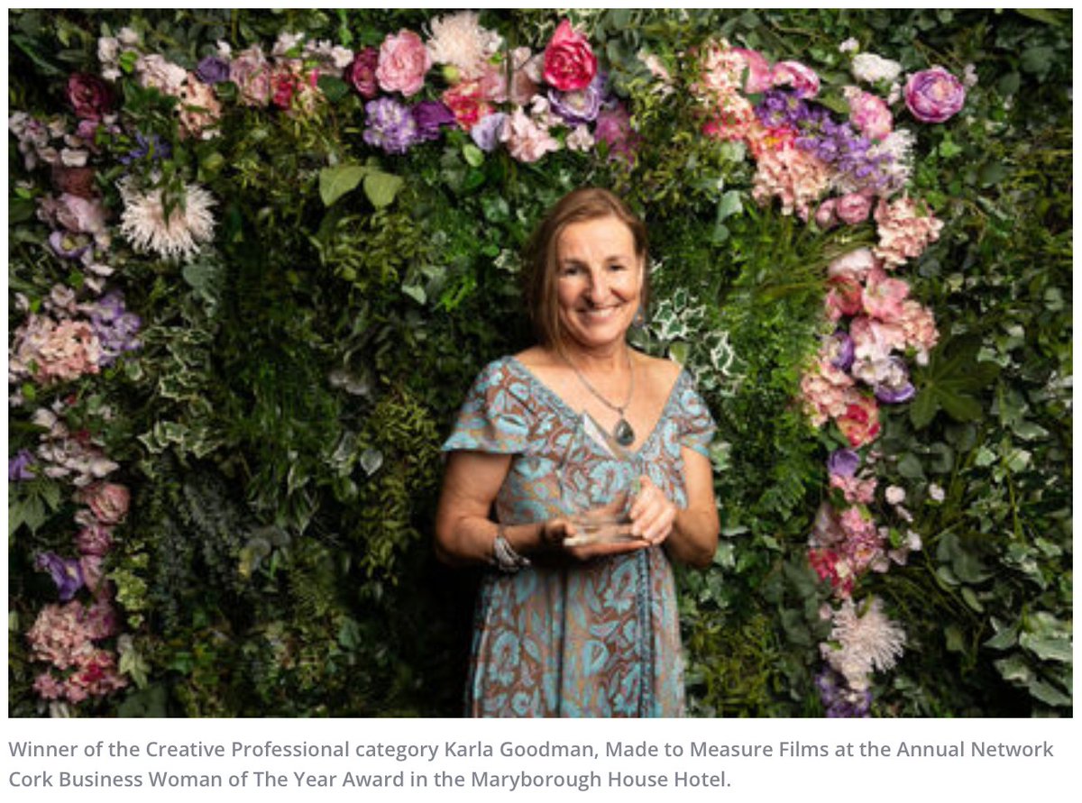 🎉 Oh boy that was a great start to the weekend! 🏆 I am so thrilled to have received the Creative Professional Award from Network Cork. <a href="/networkcork/">Network Cork</a> <a href="/AIB/">相葉P提督</a> <a href="/LEOcork/">Leo Cork</a> #gratitude #success #womeninfilm