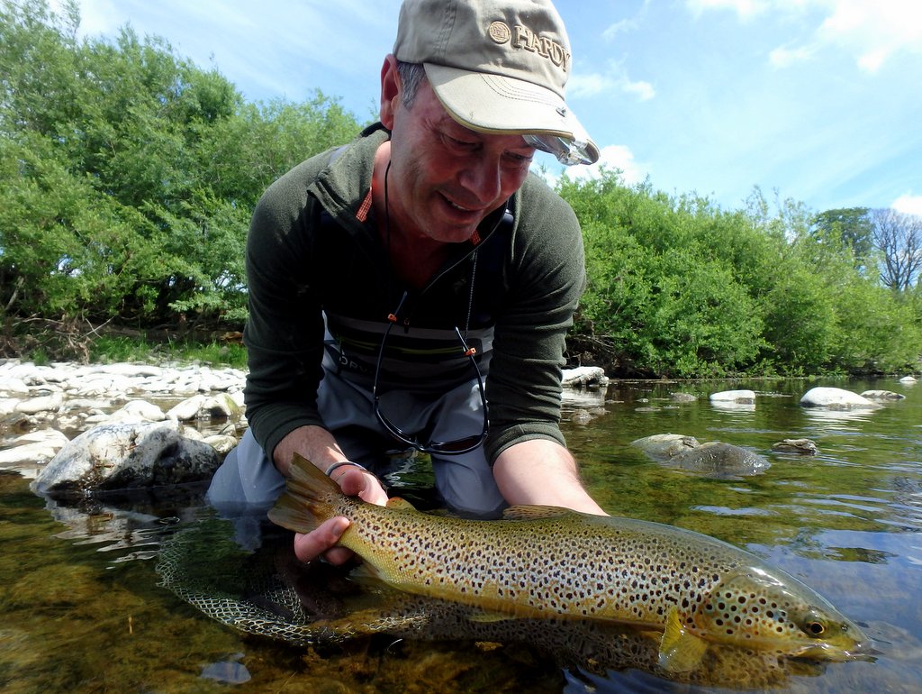 Virtually spots on spots, on the broad flanks of this beauty. Without question the prettiest wild brownie #leopard so far this season...

#hardyofalnwick #semperfli #hardyflyfishing #schoffel #fullingmillflies #partridgehooks #costa #wildtrout #handsome #wildbrowntrout #wildfish
