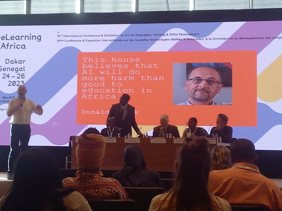 And now Donald Clark takes the stage at <a href="/eLAconference/">eLearning Africa</a>