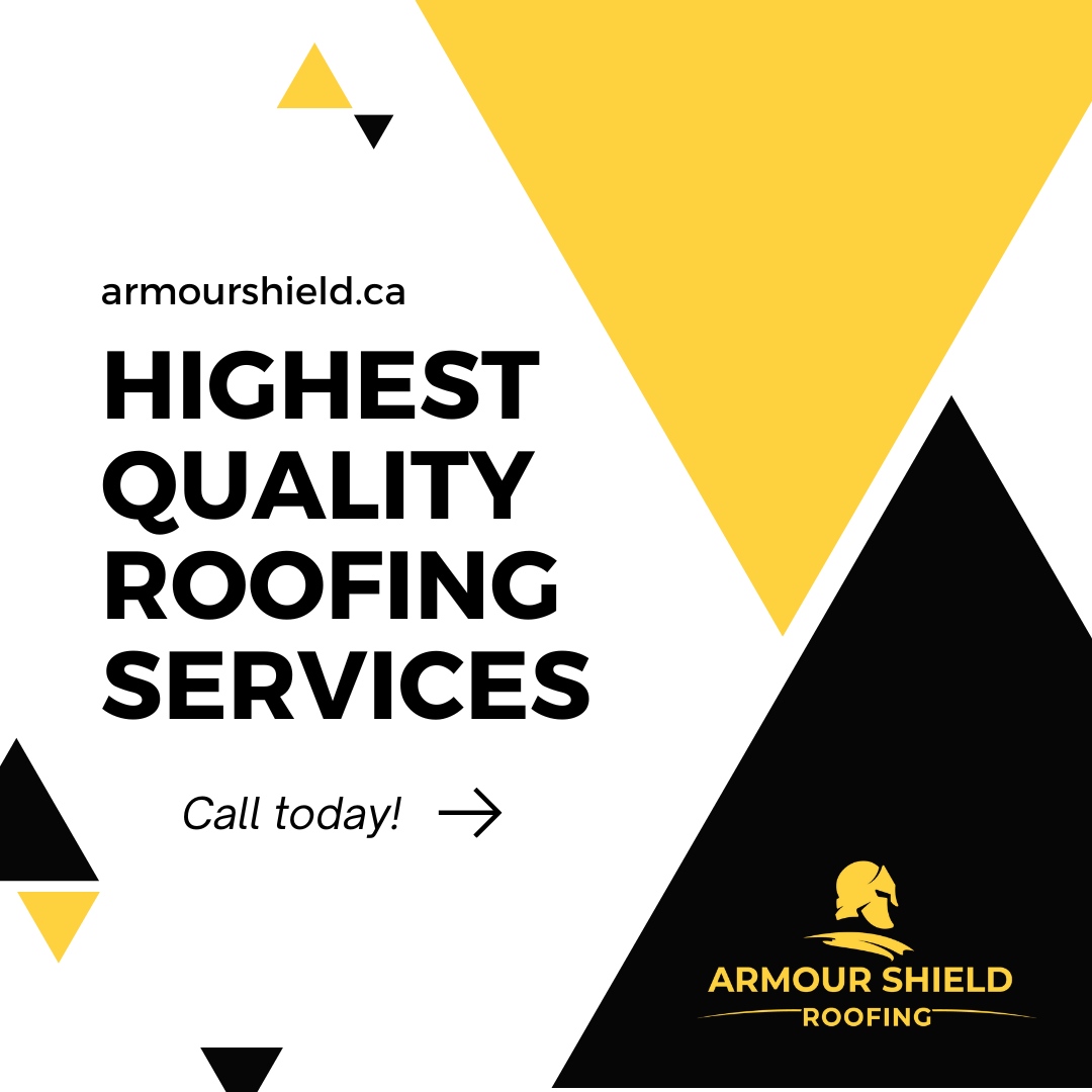 By using only the highest quality materials for our projects, our fully licensed and insured professionals are guaranteed to provide the highest quality roofing services possible. Contact us today to learn more! 💻 armourshield.ca