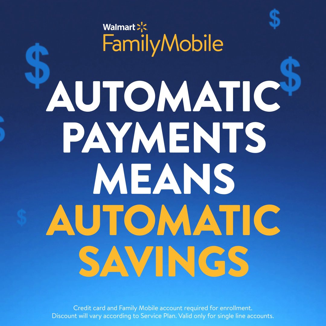 WalmartFamilyMobile on Twitter "Save every month when you enroll in