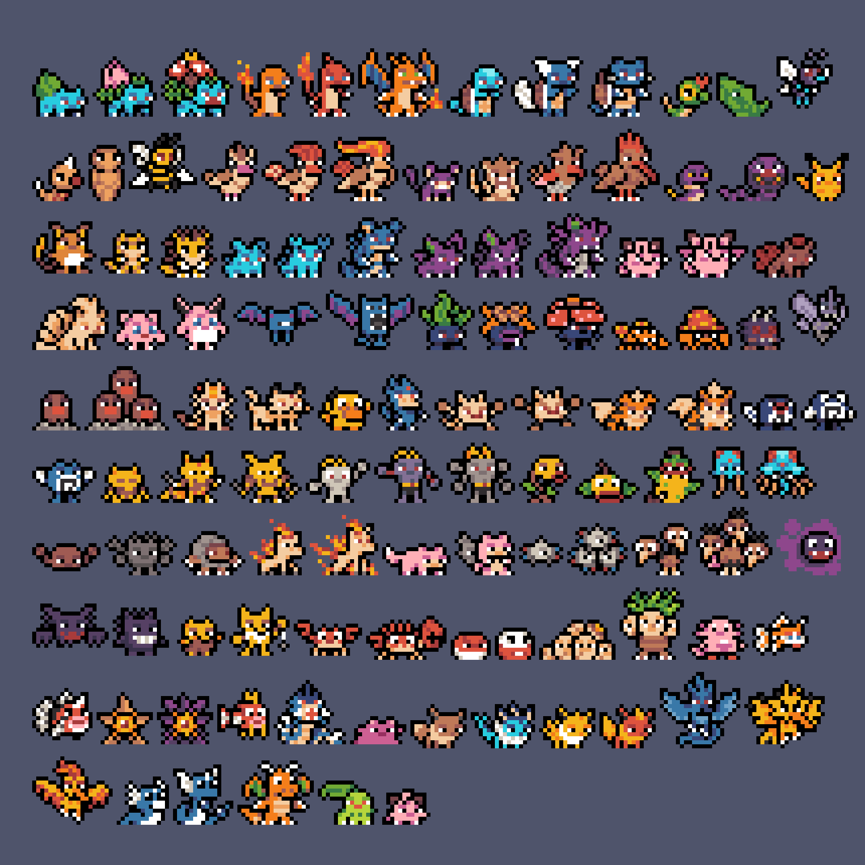 Pokemon All 151 pokemon 2