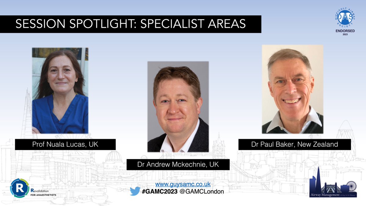 GAMC 2025 (@gamclondon) on Twitter photo We are so lucky to have such amazing faculty joining us for #GAMC2023. Another line up of society presidents! <a href="/noolslucas/">Nuala Lucas</a> <a href="/Admckdoc/">Andrew Mckechnie</a> <a href="/PaulBakerORSIM/">Paul Baker</a> <a href="/OAAinfo/">OAA</a> <a href="/SOBAuk/">SOBA</a> <a href="/SAMHQglobal/">SAMHQGlobal</a>
📅22-23rd June
📍Guy's Hospital (in person 🤝 or online 🖥️)
Book now 👉 bookcpd.com/course/gamc202 We are so lucky to have such amazing faculty joining us for #GAMC2023. Another line up of society presidents! <a href="/noolslucas/">Nuala Lucas</a> <a href="/Admckdoc/">Andrew Mckechnie</a> <a href="/PaulBakerORSIM/">Paul Baker</a> <a href="/OAAinfo/">OAA</a> <a href="/SOBAuk/">SOBA</a> <a href="/SAMHQglobal/">SAMHQGlobal</a>
📅22-23rd June
📍Guy's Hospital (in person 🤝 or online 🖥️)
Book now 👉 bookcpd.com/course/gamc202