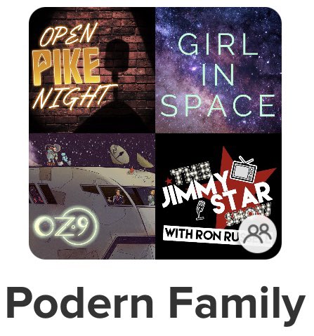 Check out our #podernfamily list on @GoodpodsHQ 
@OpenPike @girlinspacepod @Oz9podcast @jimmystarshow @SoWizardPodcast @GrowingUpSkywa @RantsMono @FollowingFilms @CrusherConvo @SciFiRemnant @JeffDwoskinShow @3geekspodcast 
Listen here - goodpods.app.link/G0K3oZax7zb