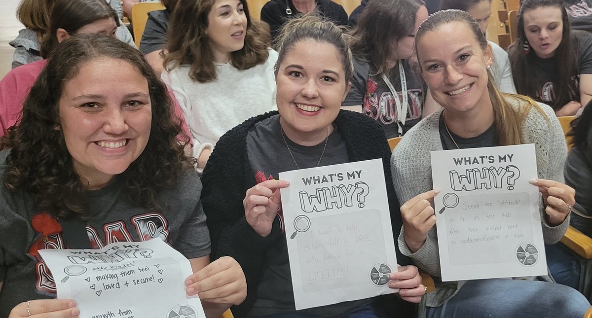 Slate_Ed's tweet photo. South Community Strategic Plan Roadshow showing off their "why. " What's your why? @KellyWWithers @RSSchoolsNC #BeAnOriginal #RSSOurWhy https://t.co/5jpkvTJYnE