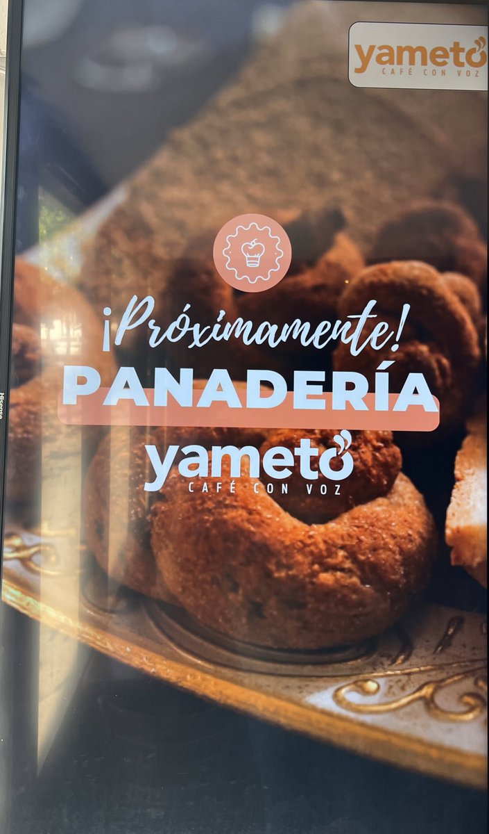 yametocafe's tweet photo. Muy pronto: Panadería @yametocafe. 🥐 🥖 🍞 https://t.co/naOrXl2tdR