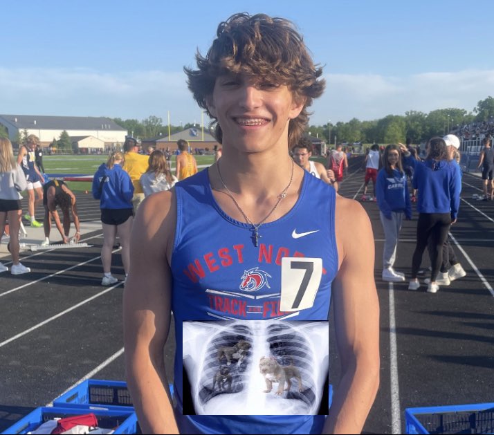 Best Qb and hurdler in the conference💨 congrats on making it to state <a href="/Drew2Yates/">Drew Yates</a>